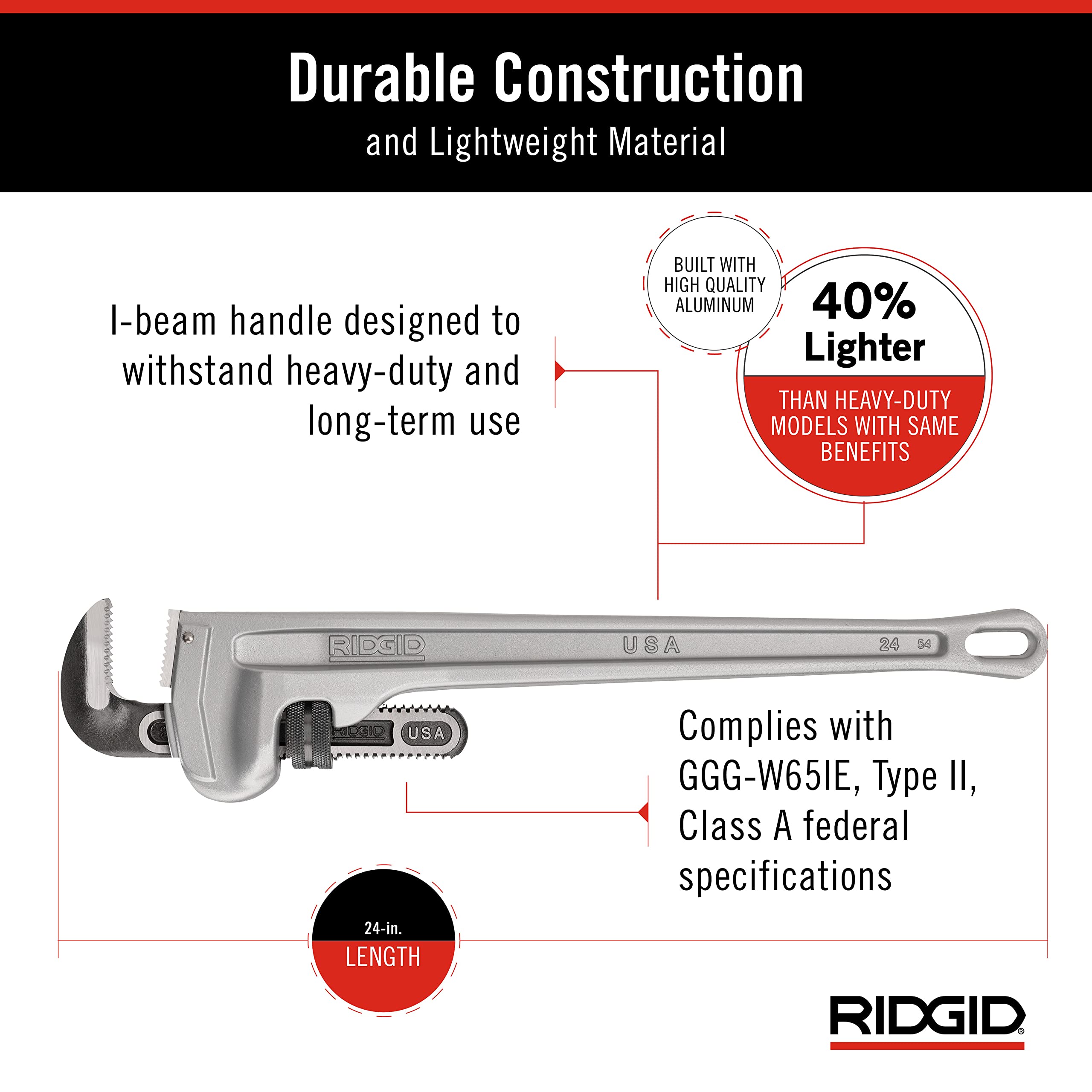 ridgid-31105-model-824-24-in-aluminum-straight-pipe-wrench image 4