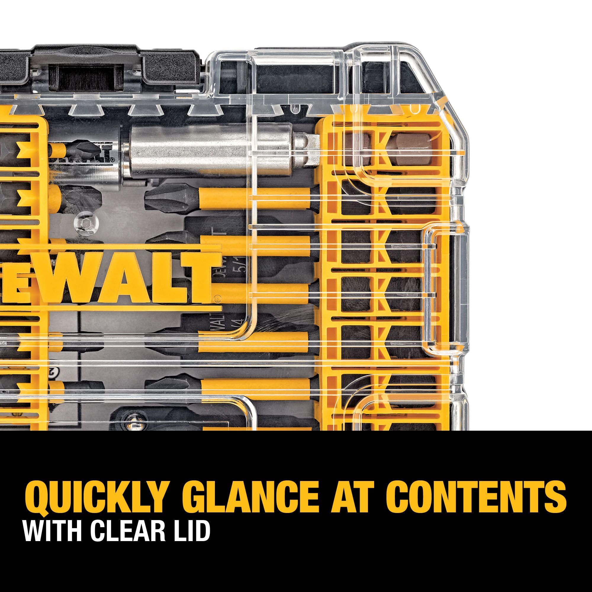 dewalt-dwa2t40ir-40-piece-flextorq-impact-ready-screwdriver-bit-set-with-case image 6