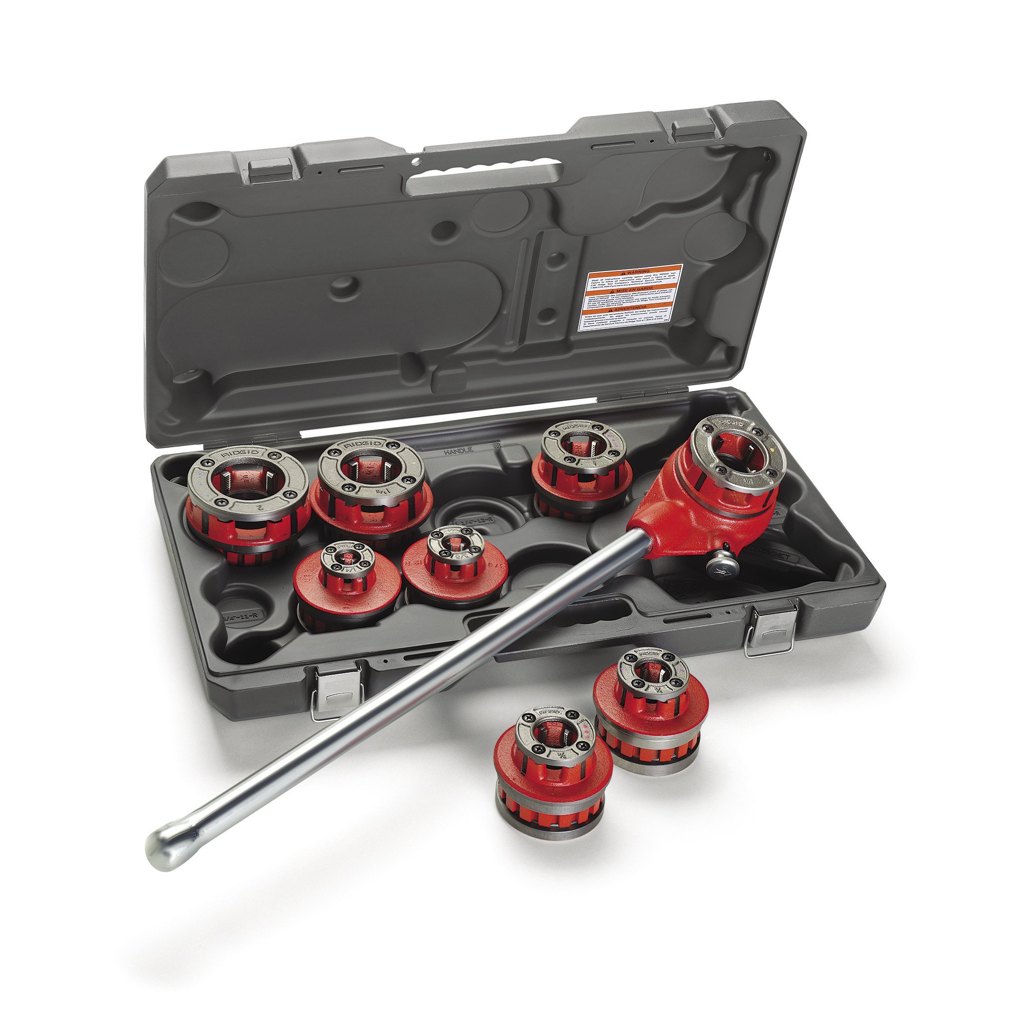 ridgid-36475-model-12-r-exposed-ratchet-pipe-threader-set-1-2-2-npt image 4