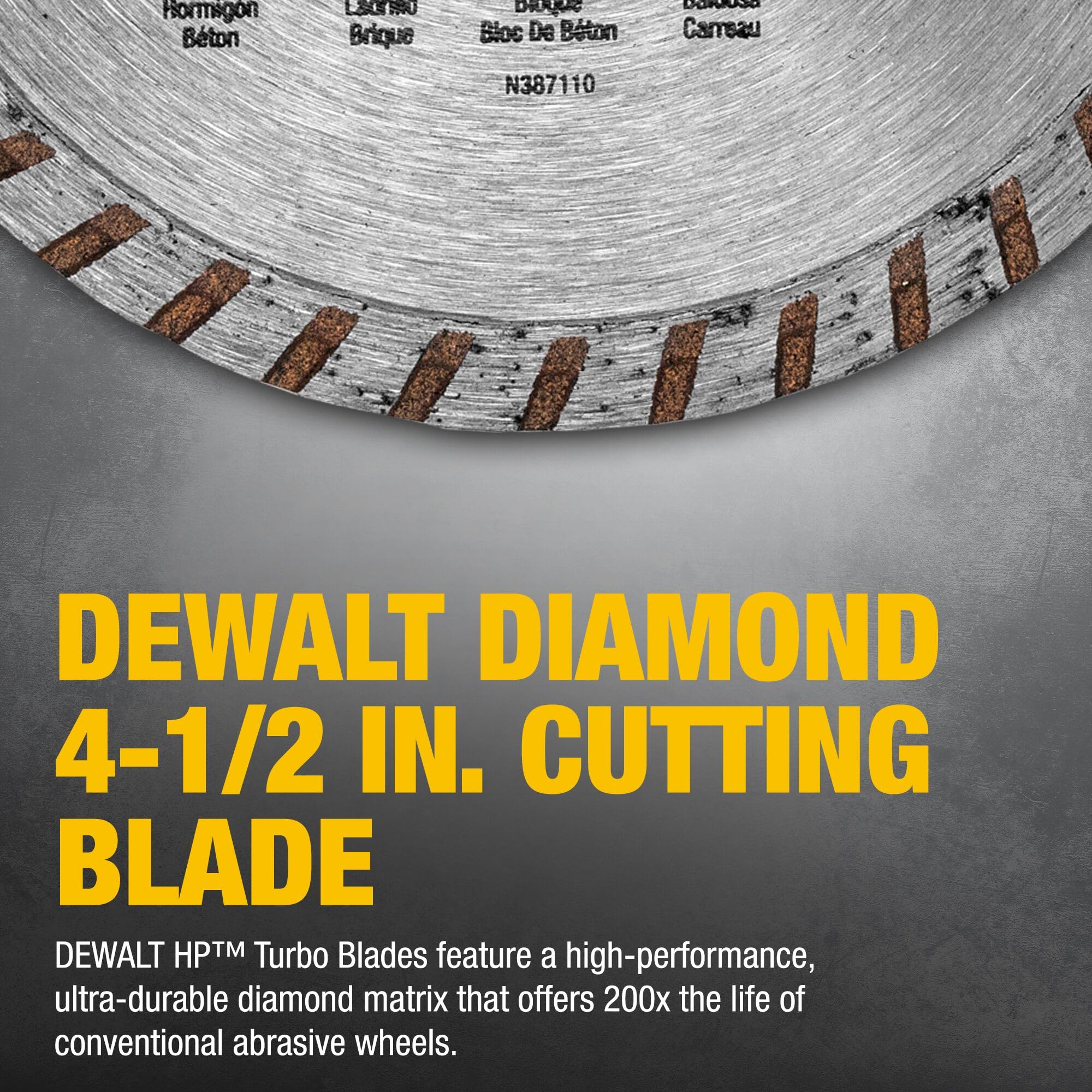 dewalt-dw4725-4-1-2-continuous-rim-diamond-blade-for-masonry-dry-cutting-7-8-arb image 6