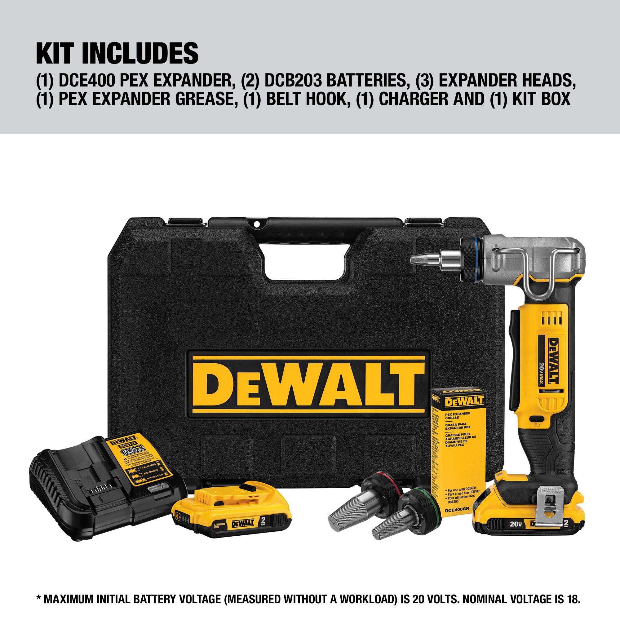 dewalt-20v-max-pex-expander-tool-kit-1-inch-dce400d2 image 4