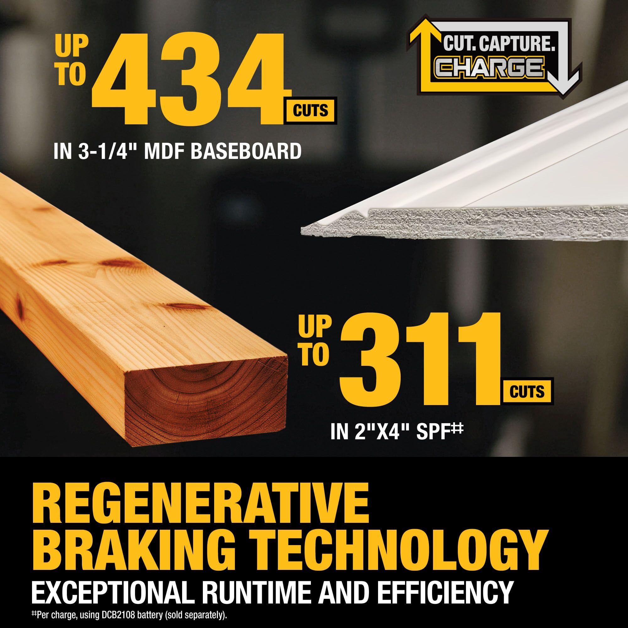 dewalt-dcs714b-20v-max-xr-10-inch-double-bevel-fixed-miter-saw-tool-only image 5