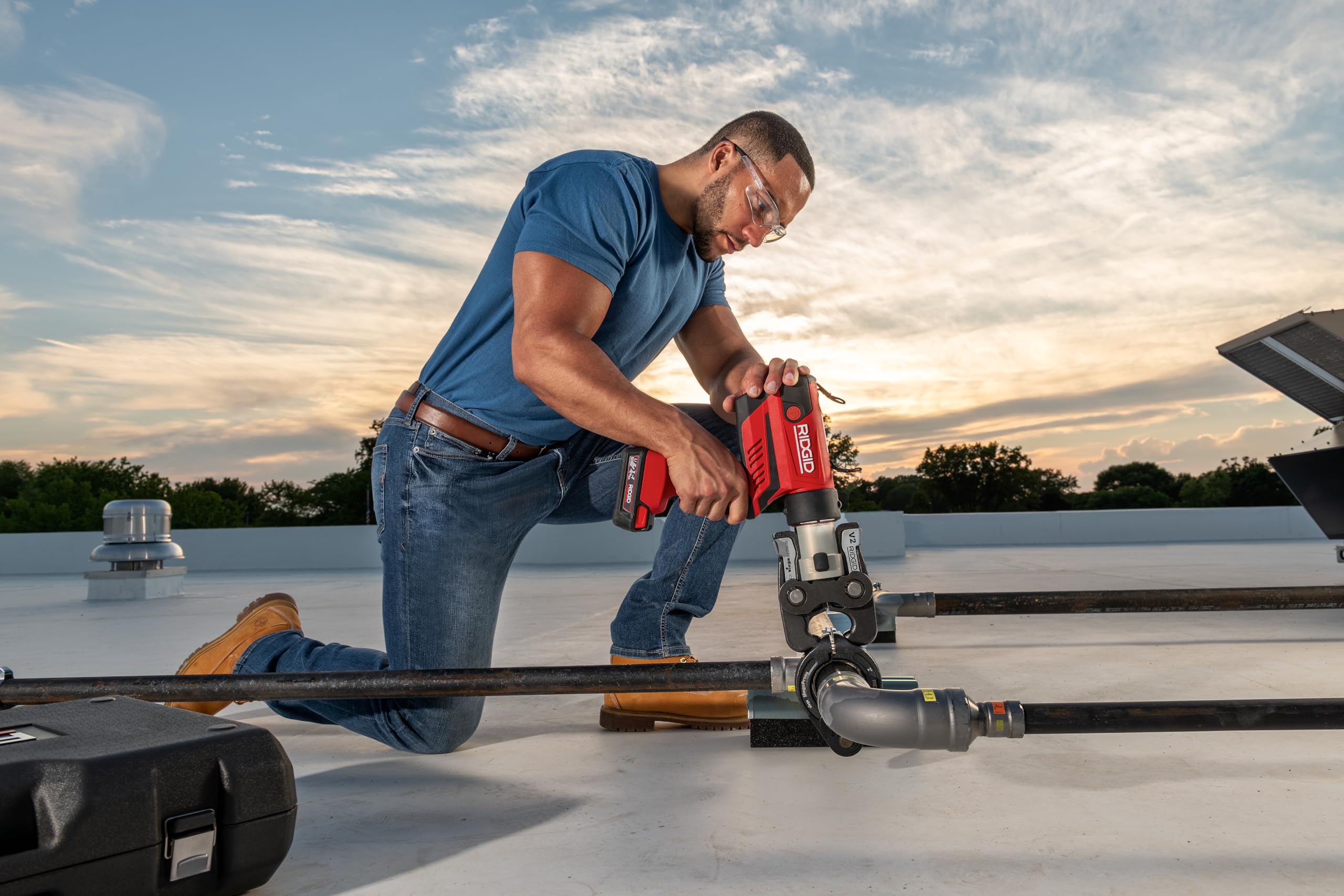 ridgid-rp-350-propress-press-tool-67083-with-led-bluetooth-for-standard-series-j image 5