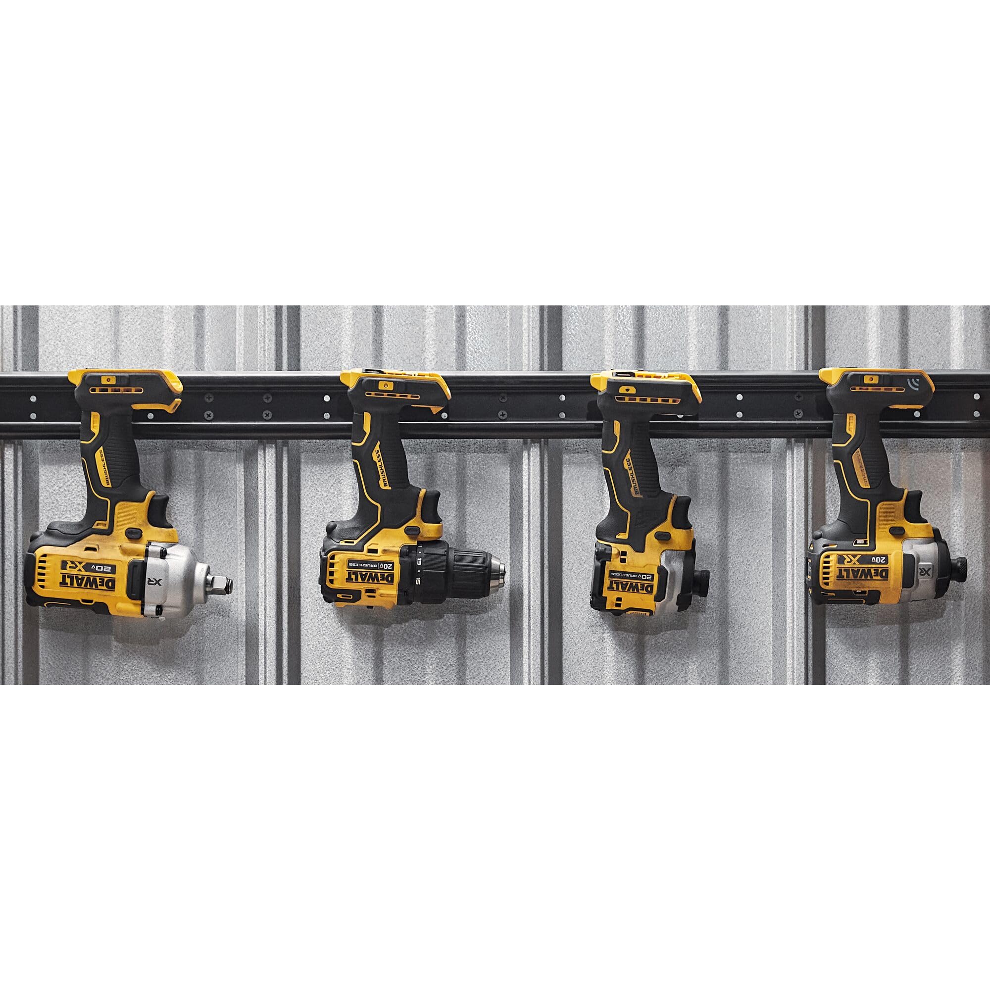 dewalt-dwst82818-4-piece-cordless-tool-hang-hook-set-for-workshop-storage image 3