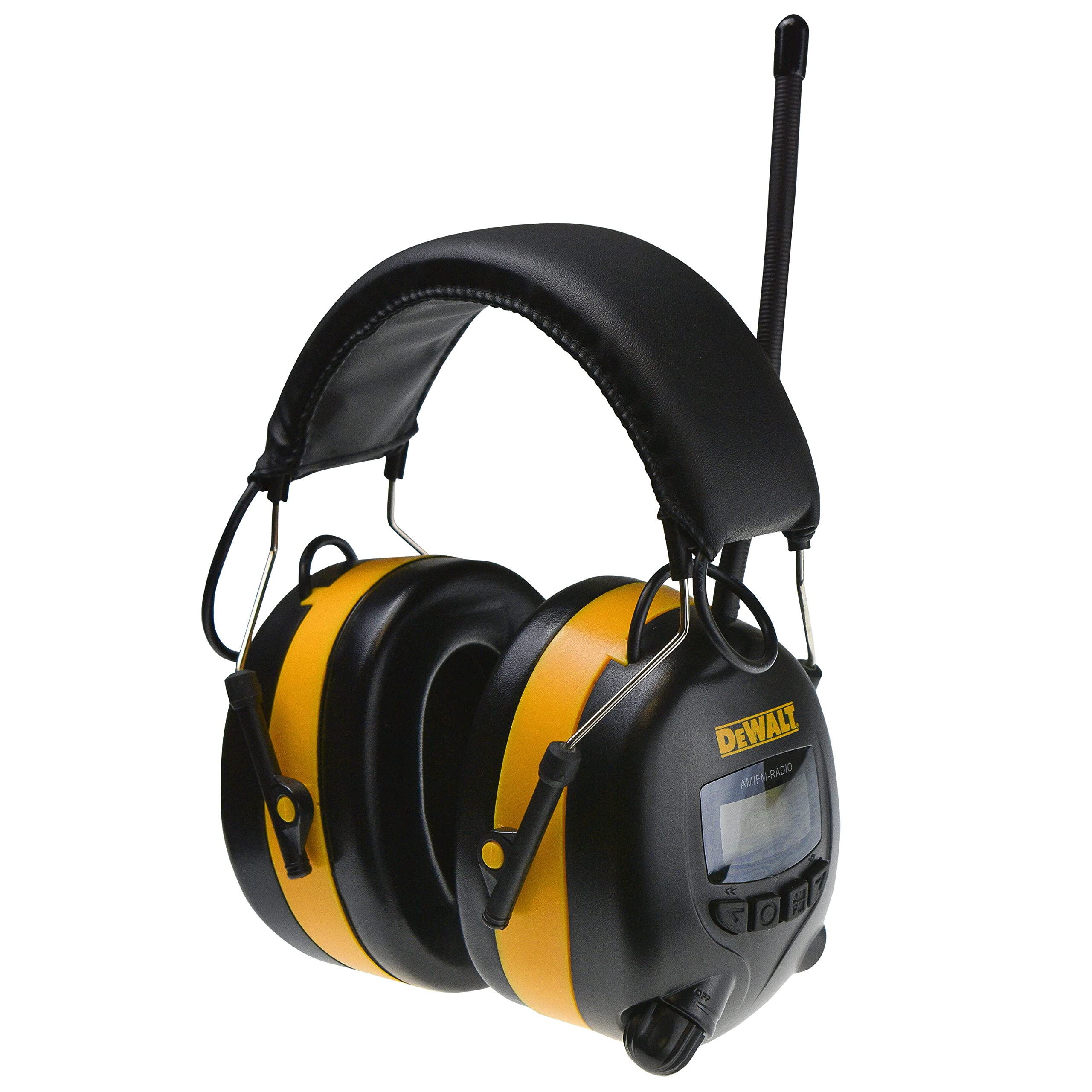 dewalt-dpg15-hearing-protection-earmuffs-with-am-fm-radio-nrr-25-db image 1