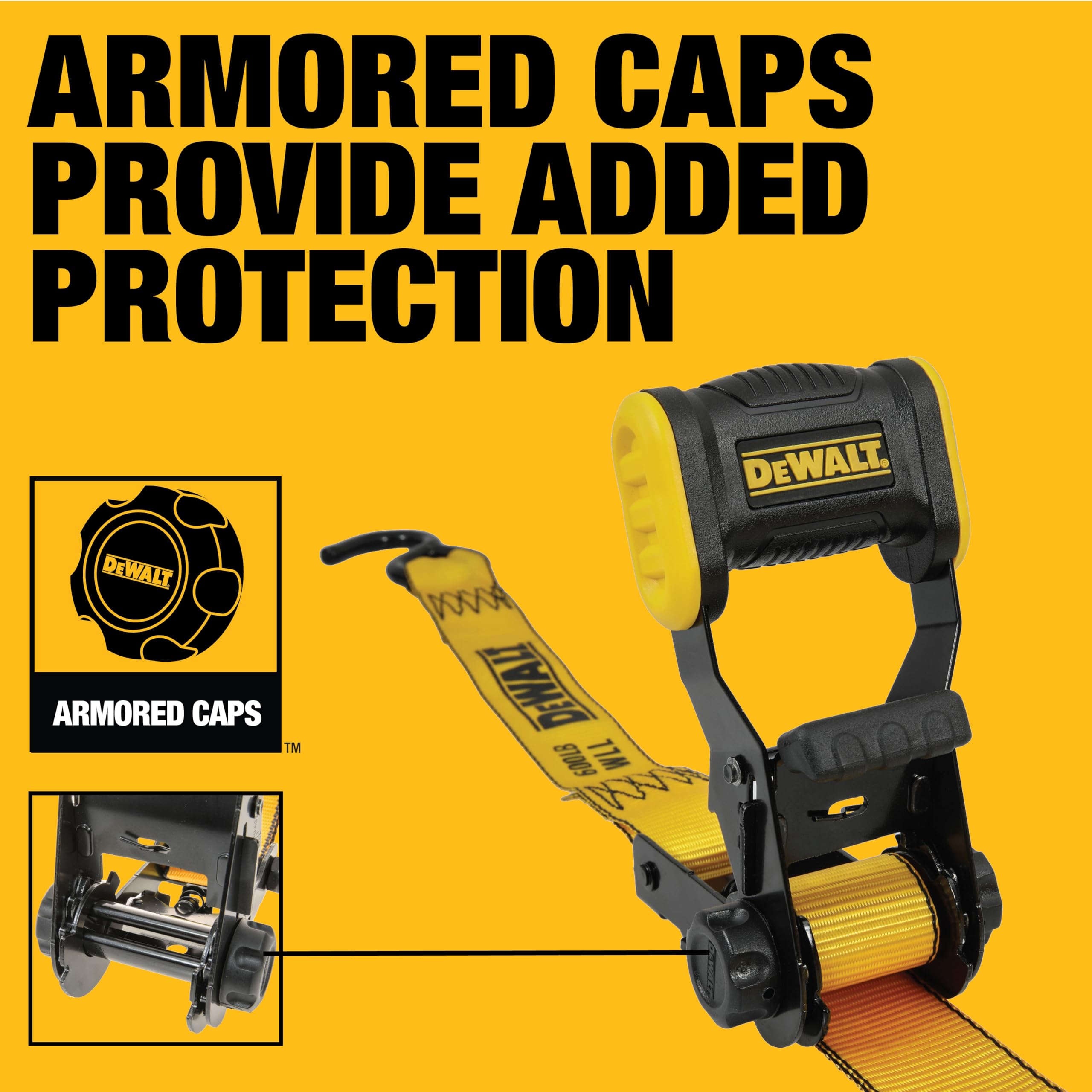 dewalt-dxbc18004-1-25-x-12-ratchet-tie-down-straps-1800-lb-break-strength-4-pack image 4