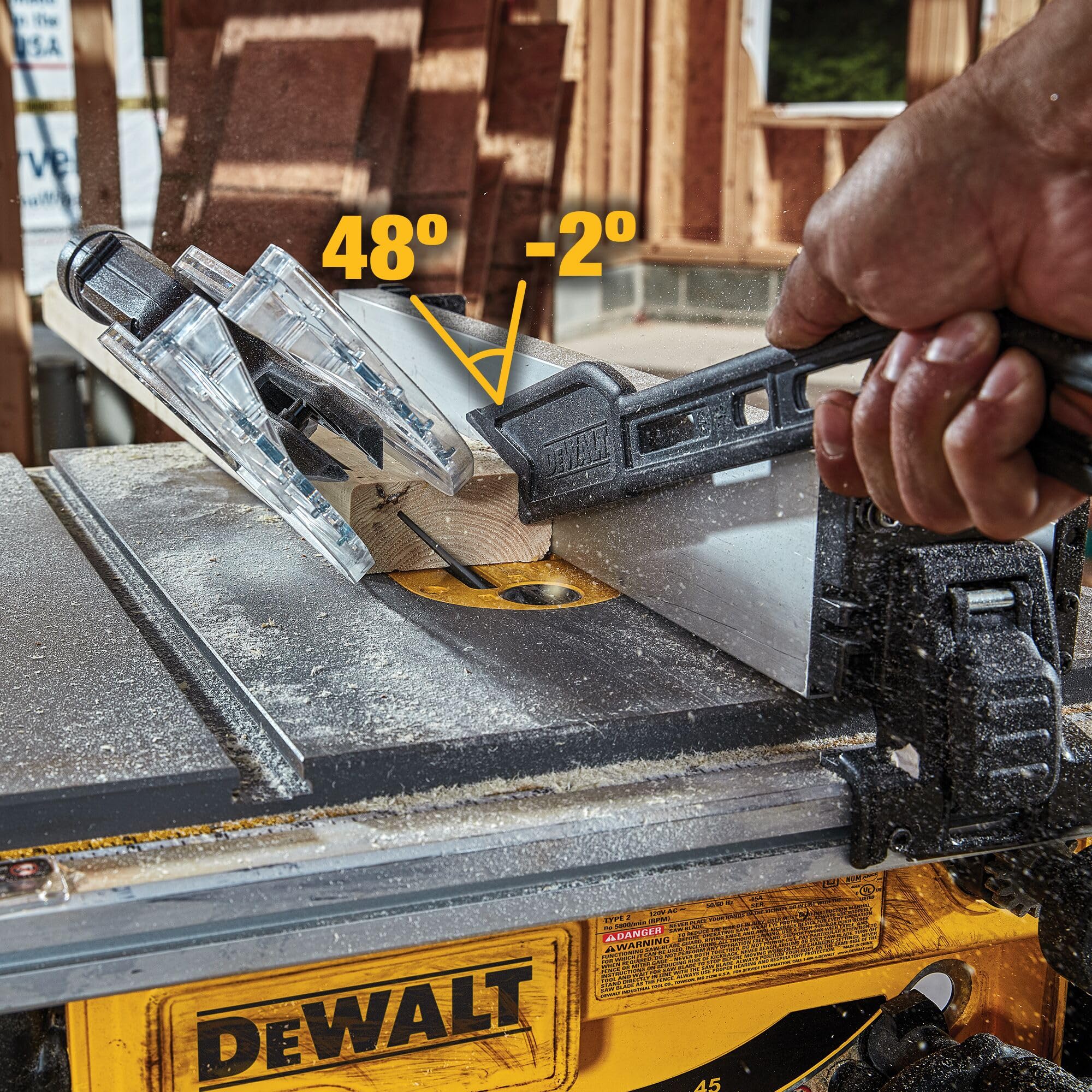 dewalt-15-amp-8-1-4-in-compact-portable-jobsite-table-saw-dwe7485 image 7