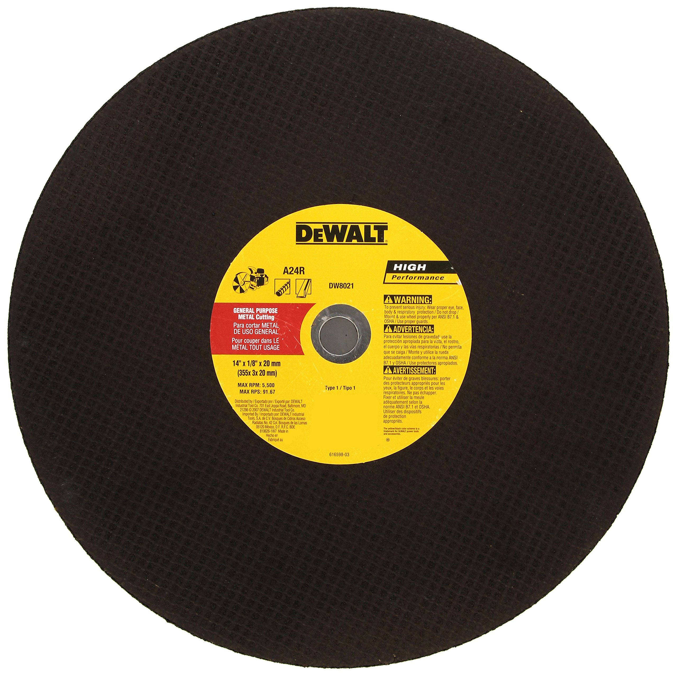 dewalt-dw8022-12-in-x-1-8-in-a24n-metal-cutting-wheel image 6