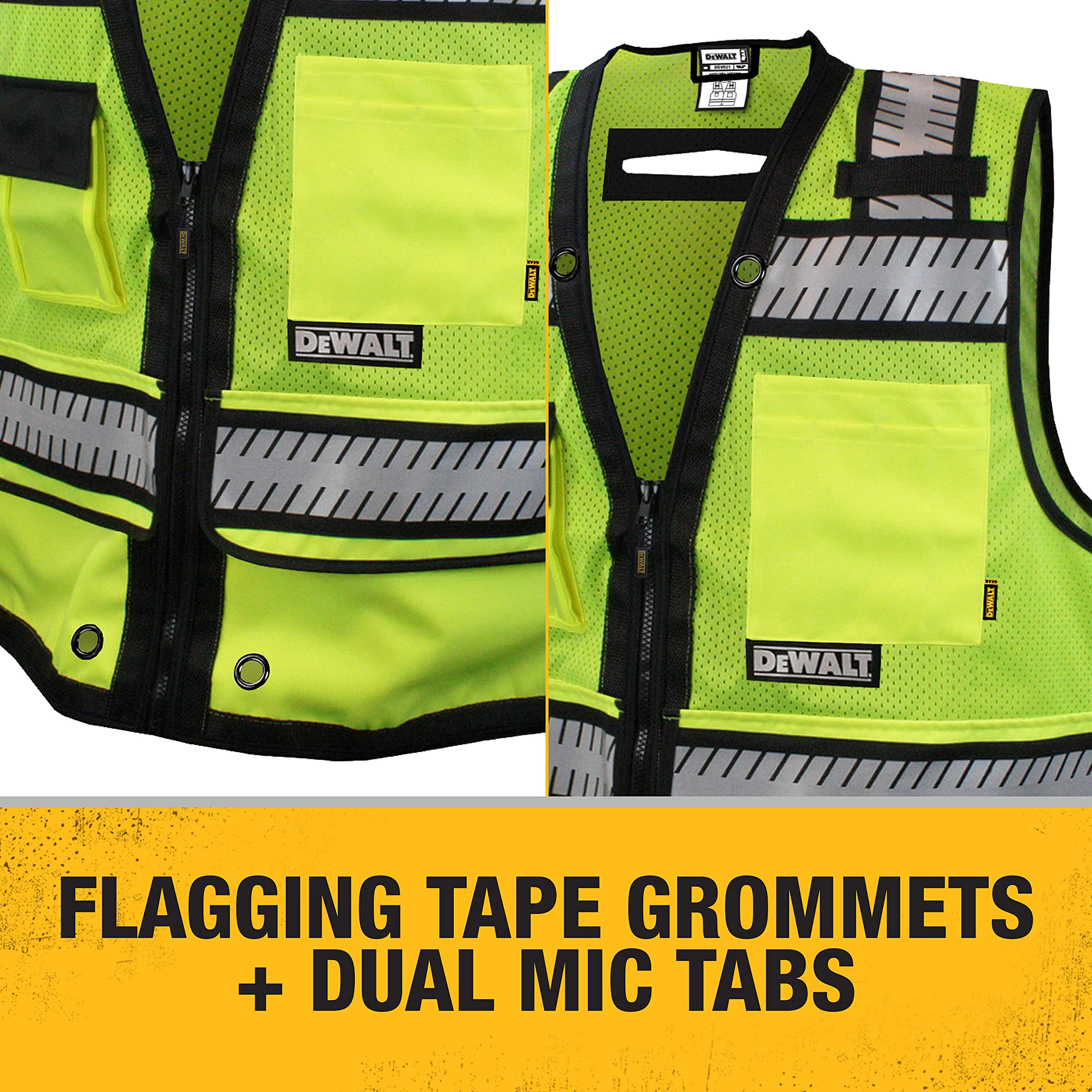 dewalt-dsv521-class-2-heavy-duty-surveyor-safety-vest-x-large image 5