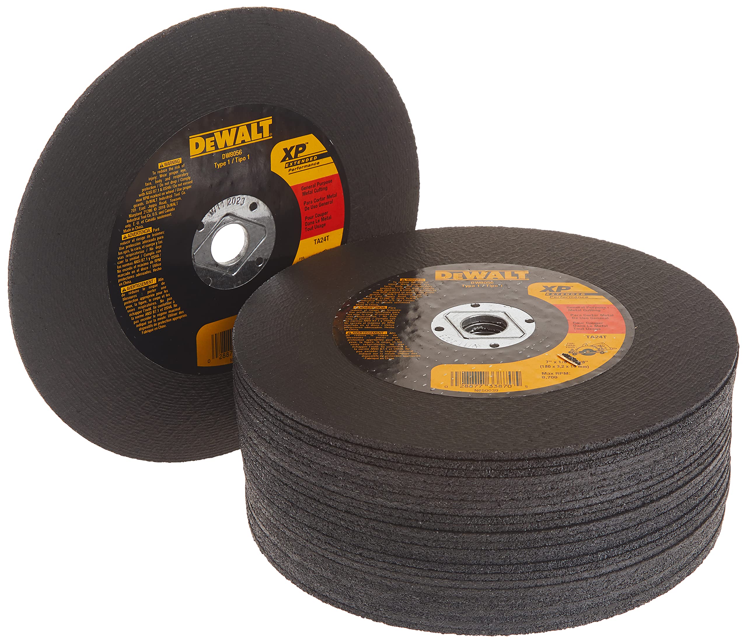 dewalt-dw8056-7-inch-extended-performance-metal-abrasive-saw-blade image 5