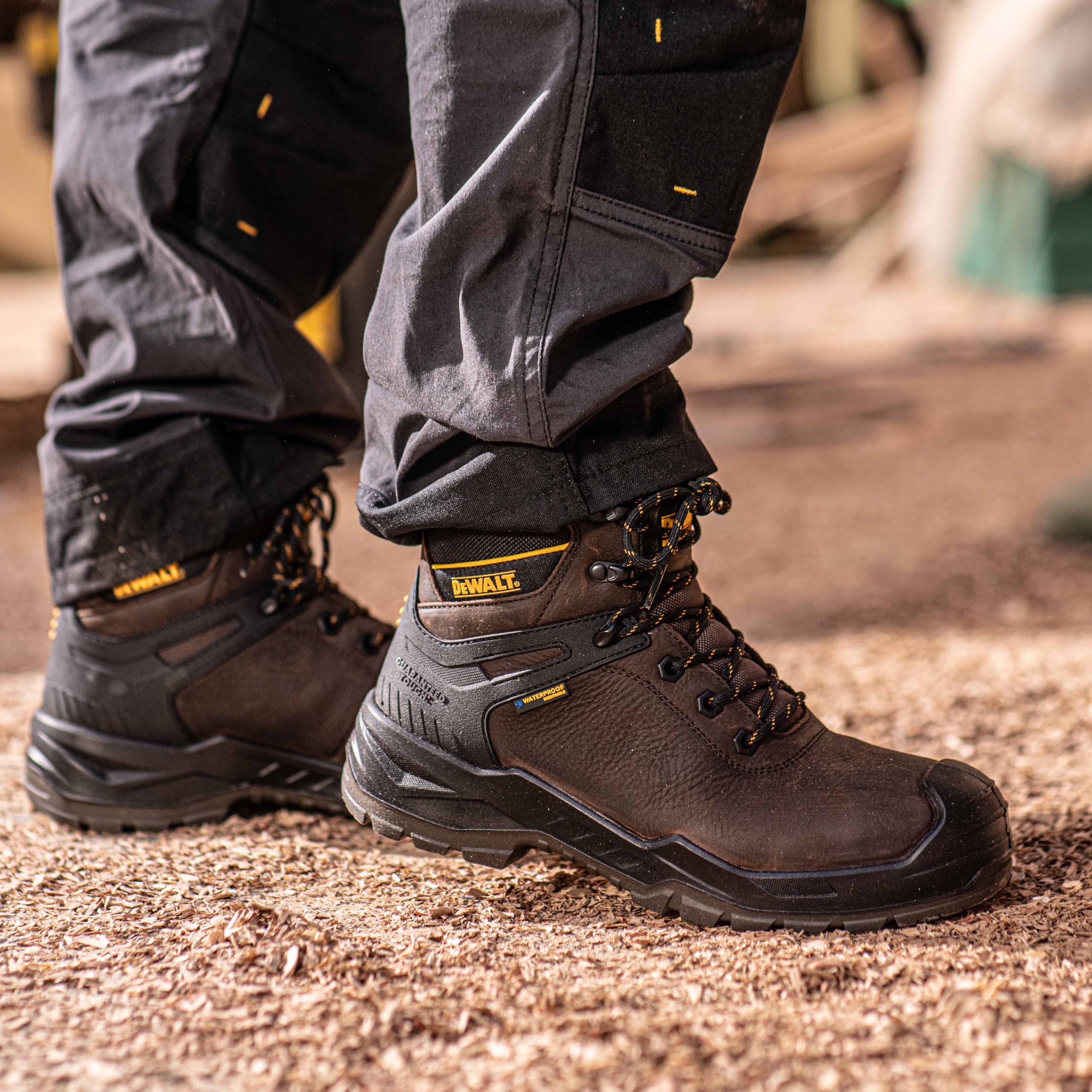 dewalt-hayes-men-s-waterproof-leather-steel-toe-safety-work-boot image 2