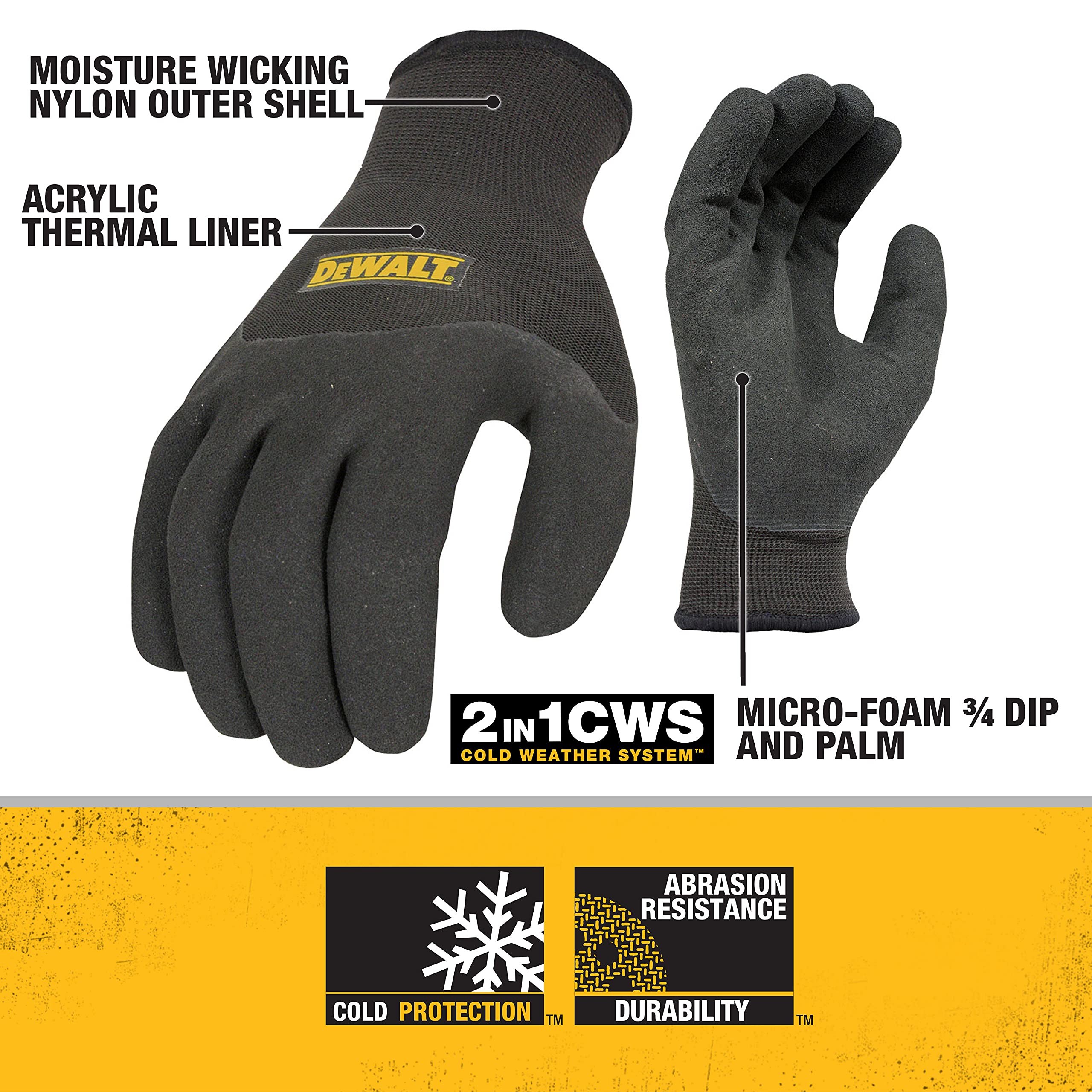 dewalt-dpg737-thermal-gripper-gloves-2-in-1-insulated-work-gloves image 2