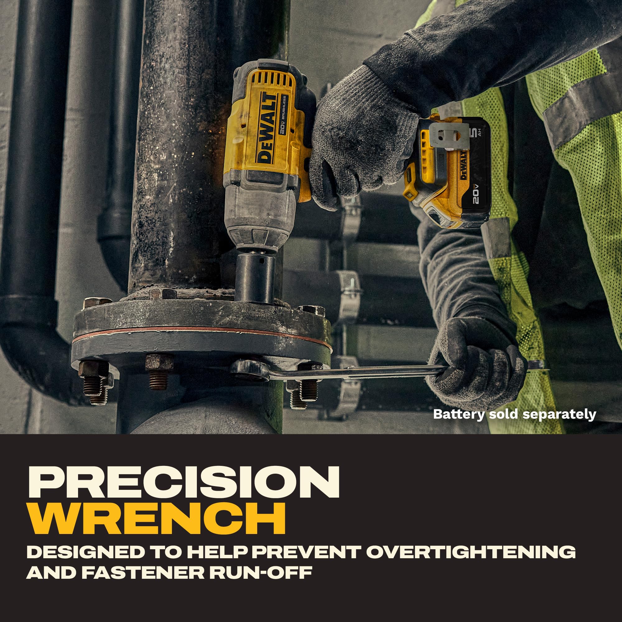 dewalt-dcf900b-20v-max-xr-1-2-high-torque-impact-wrench-brushless-tool-only image 4