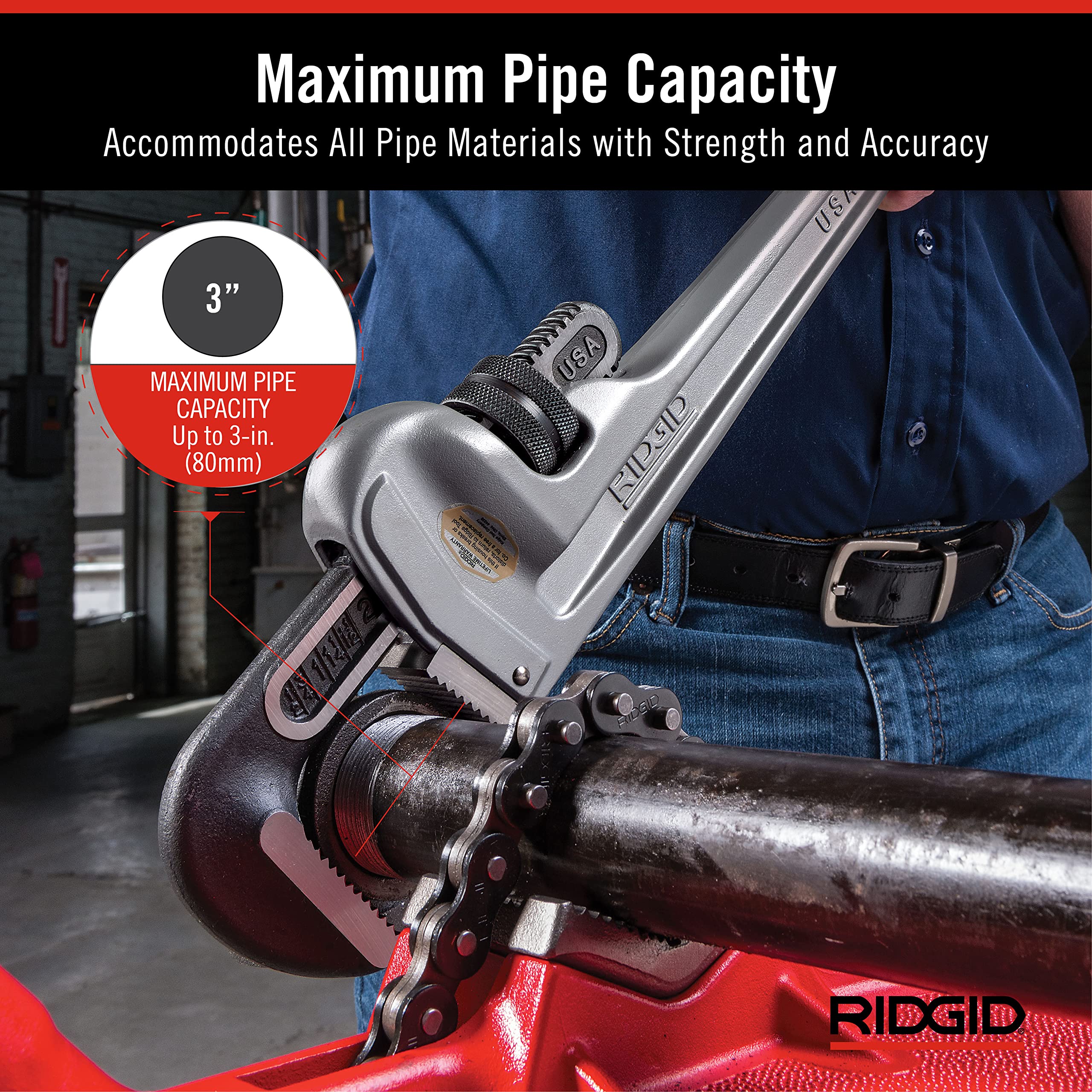 ridgid-31105-model-824-24-in-aluminum-straight-pipe-wrench image 3