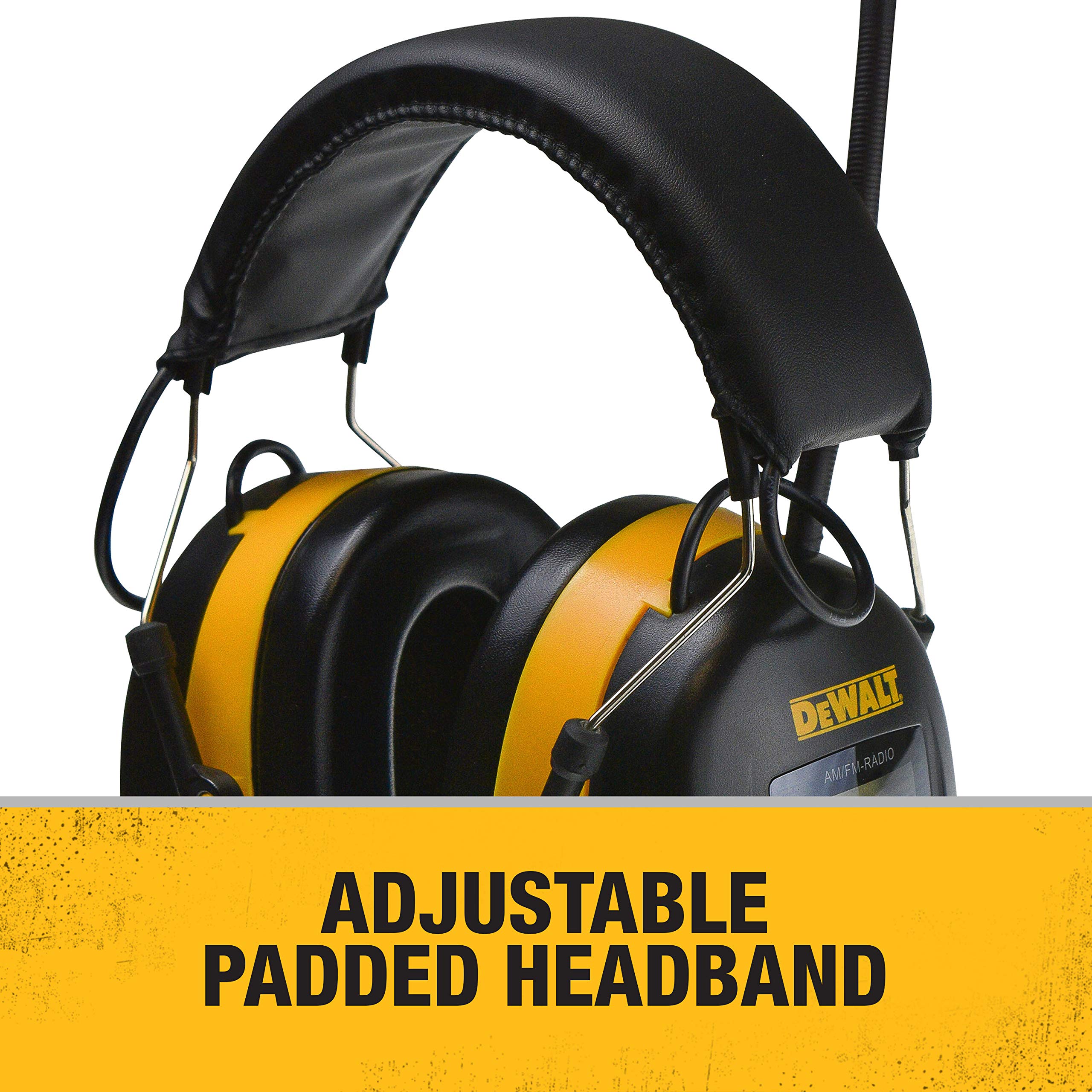 dewalt-dpg15-hearing-protection-earmuffs-with-am-fm-radio-nrr-25-db image 4