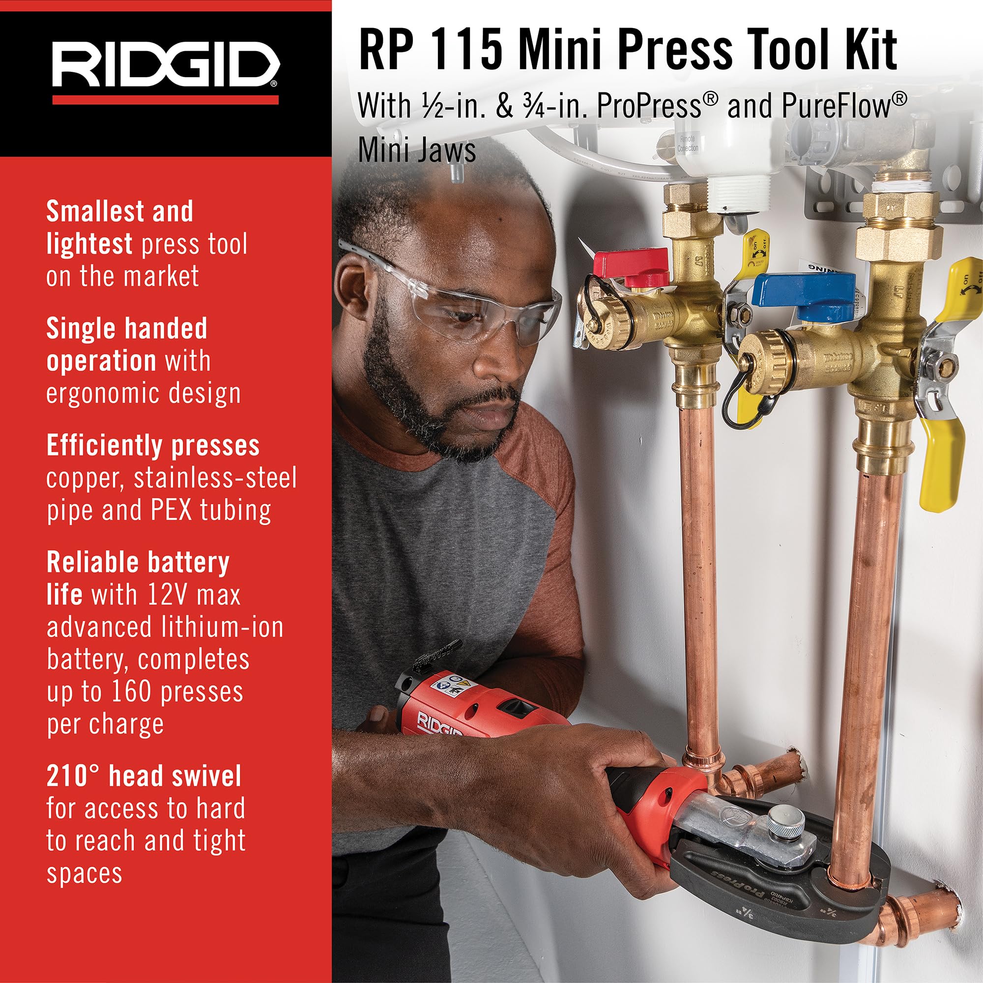 ridgid-rp-115-mini-press-tool-kit-72558-1-2-to-3-4-propress-pureflow-jaws-12v-li image 3