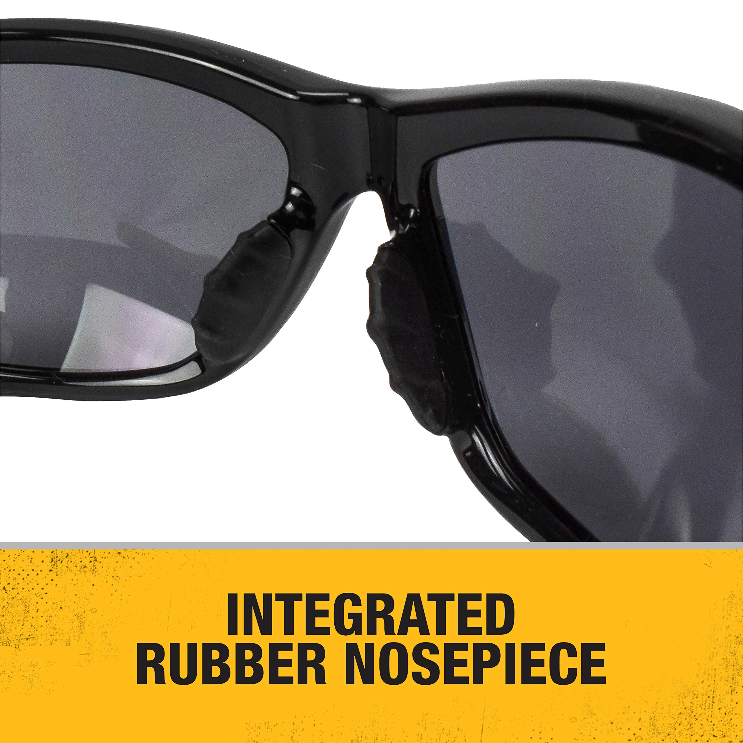 dewalt-dpg94-2c-dominator-safety-glasses-black-frame-smoke-lens image 4