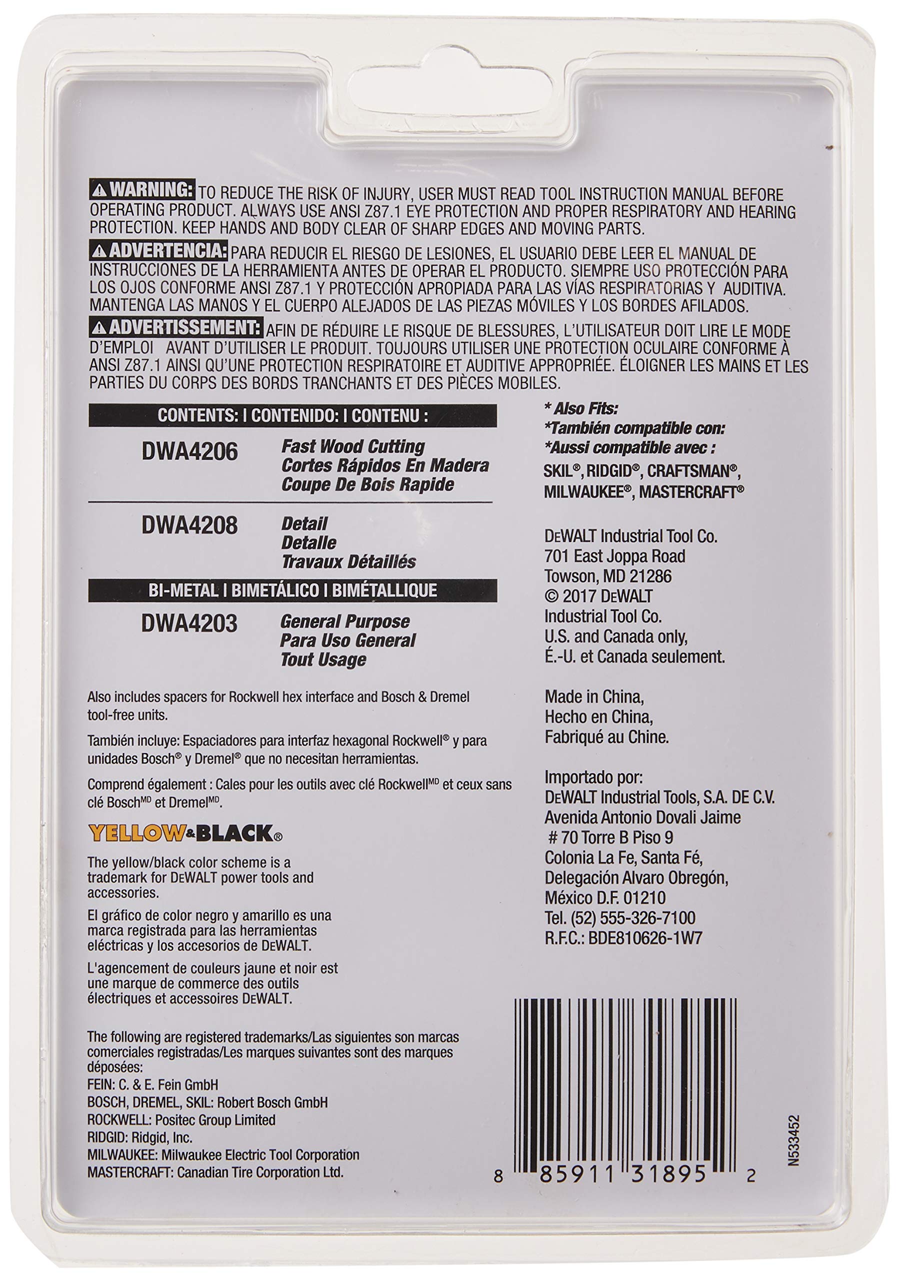 dewalt-dwa4215-3-piece-oscillating-multi-tool-blade-set-with-universal-fitment image 3