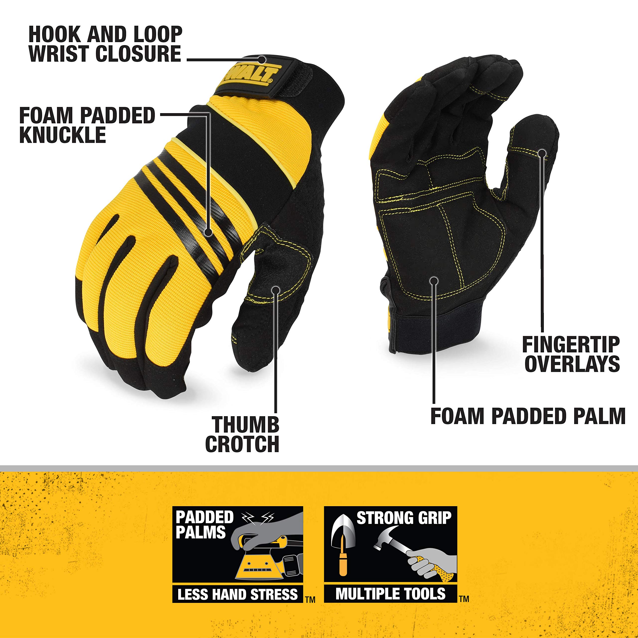 dewalt-dpg201xl-synthetic-leather-performance-work-glove-x-large-1-pair image 2