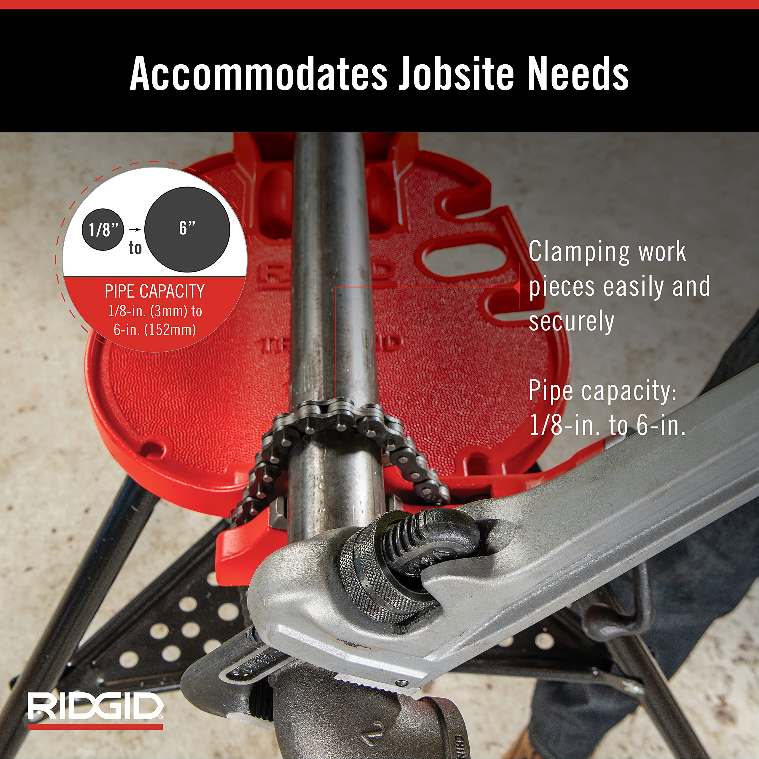 ridgid-36273-portable-tristand-chain-vise-red image 3