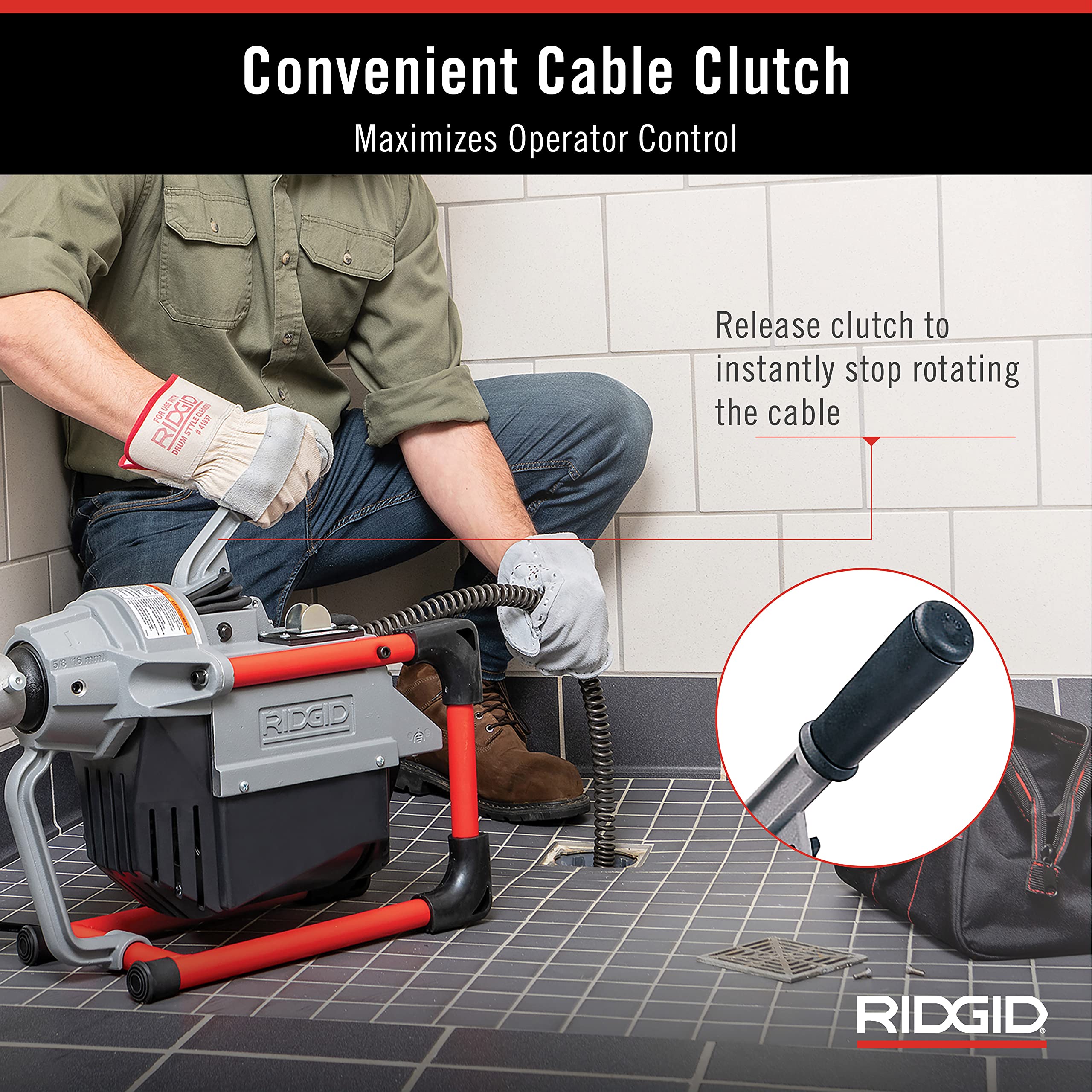 ridgid-k-60sp-compact-120-volt-sectional-drain-cleaning-machine-kit image 5