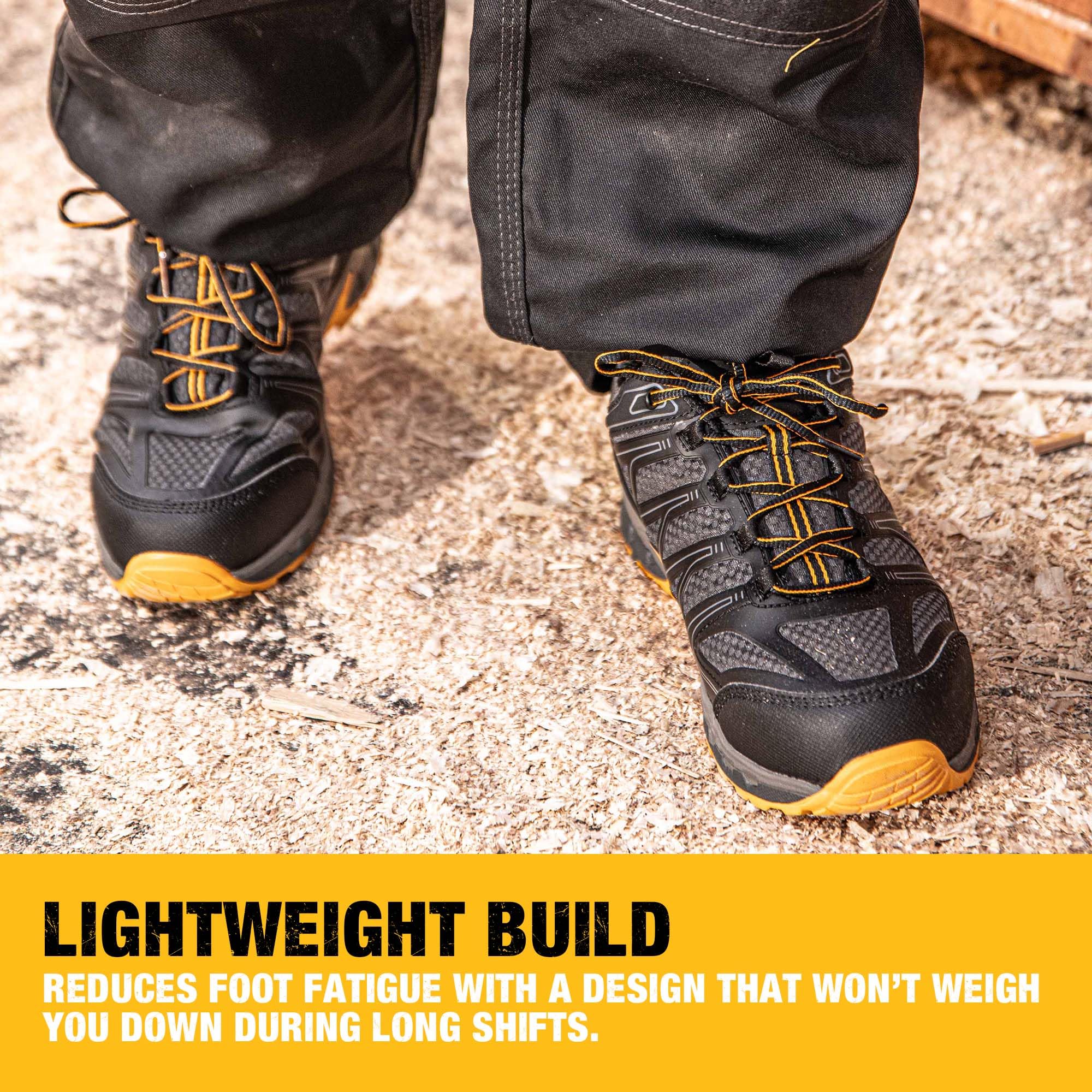 dewalt-boron-men-s-aluminum-toe-safety-shoes-slip-resistant-breathable image 2