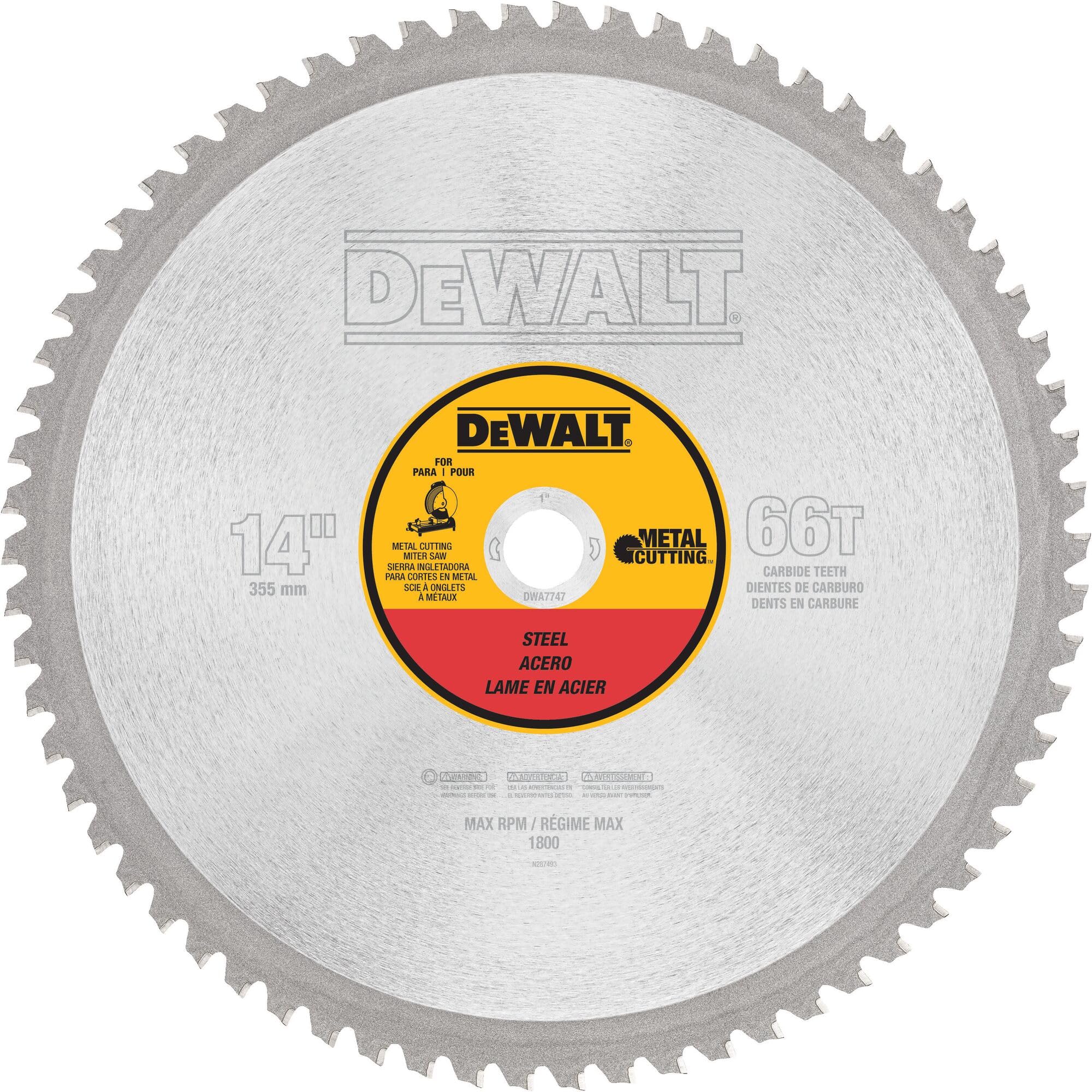 dewalt-dwa7747-14-inch-66-tooth-ferrous-metal-cutting-saw-blade image 1