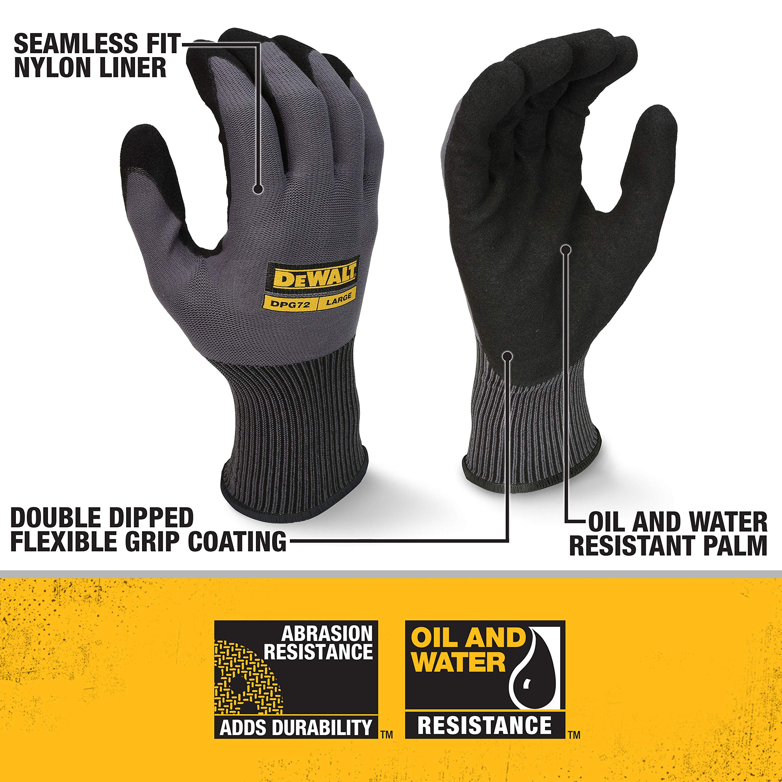 dewalt-dpg72-flexible-durable-grip-work-glove-xl image 2