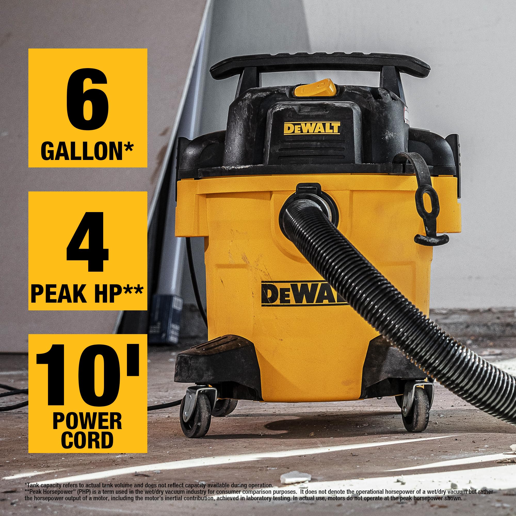 dewalt-6-gallon-4-peak-hp-wet-dry-shop-vacuum-with-blower-dxv06p image 5