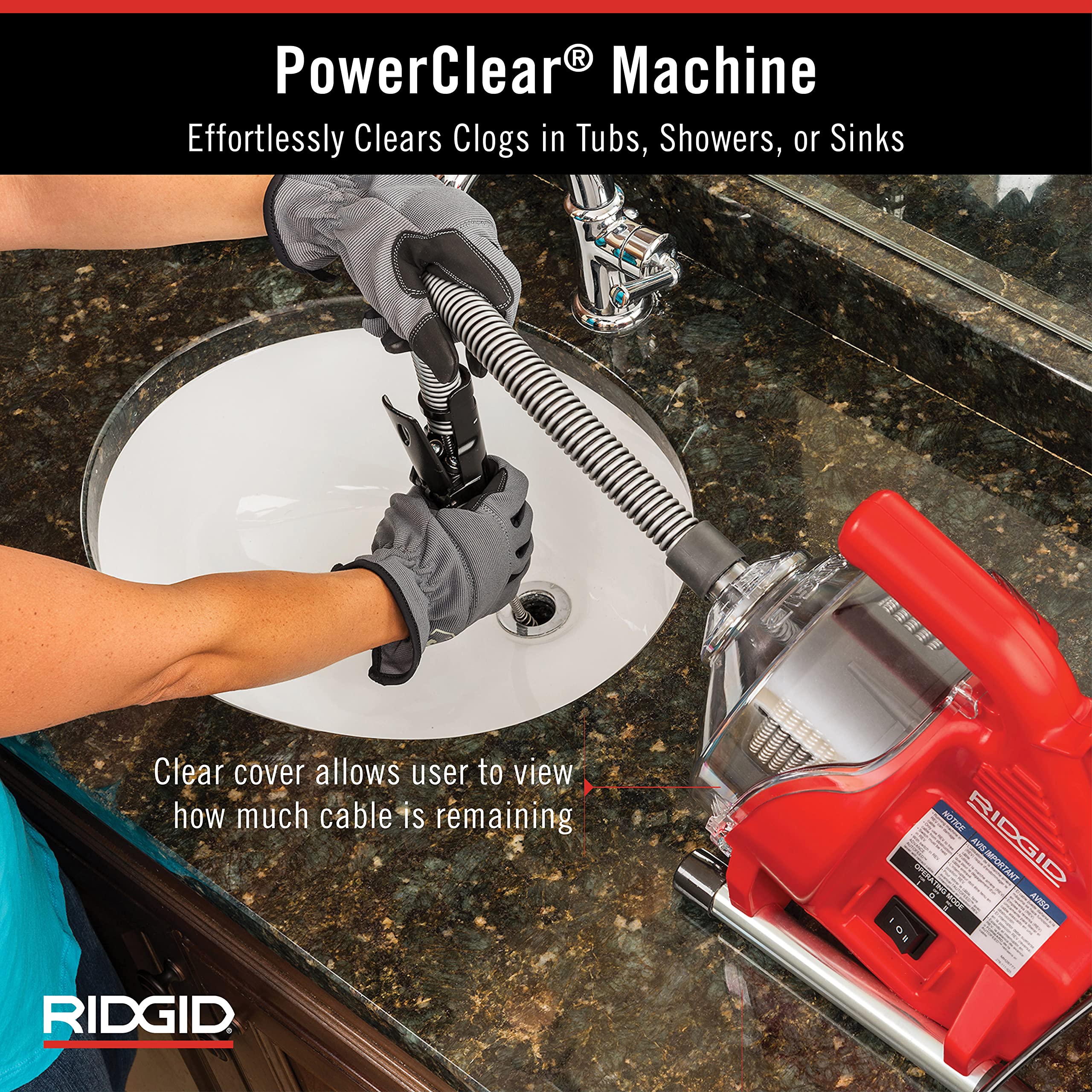 ridgid-55808-powerclear-120v-drain-cleaning-machine-kit-with-autofeed image 4