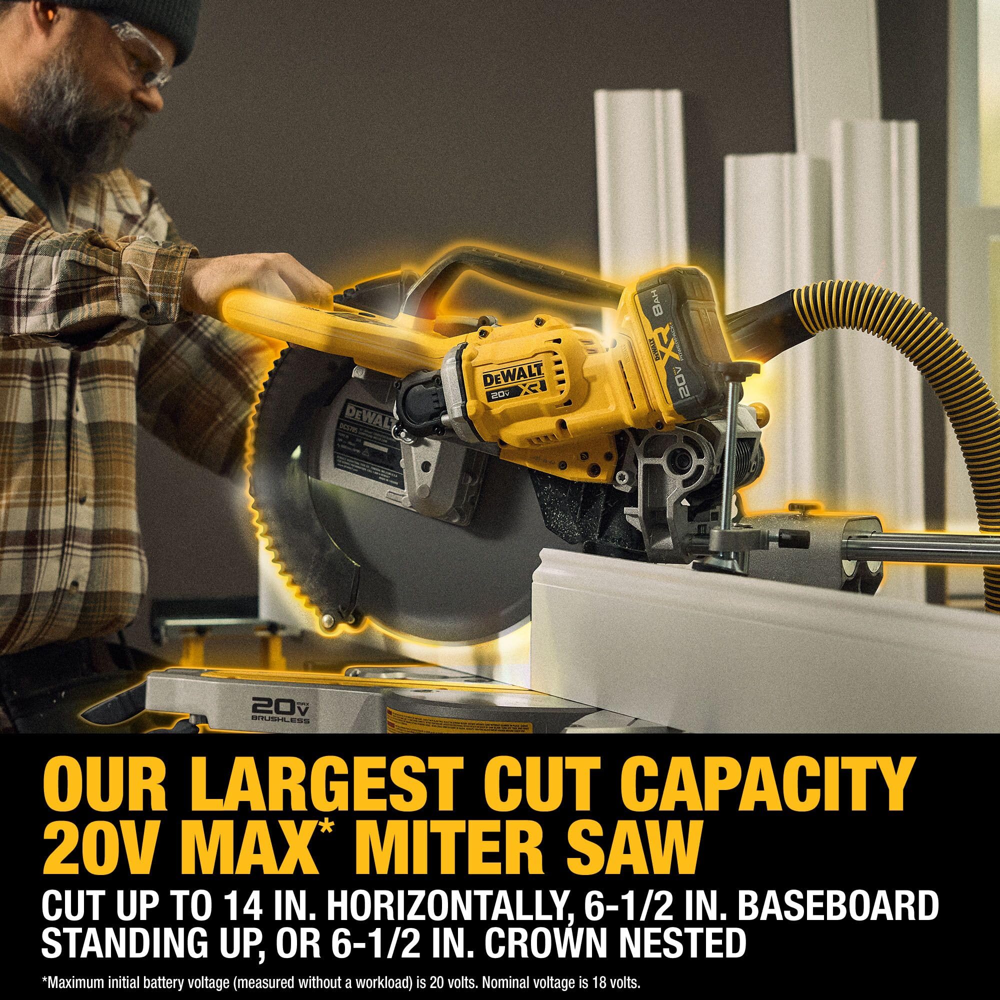 dewalt-dcs785ww1-20v-max-xr-12-in-double-bevel-sliding-miter-saw-kit image 6